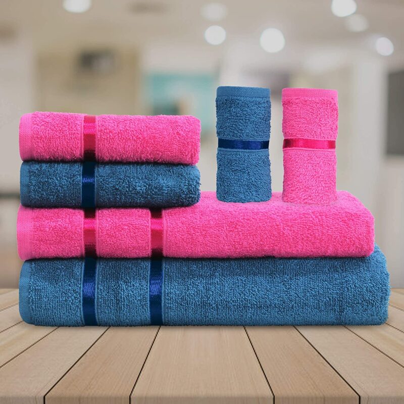 MAFATLAL HIS & HER TOWEL 06 PC SET