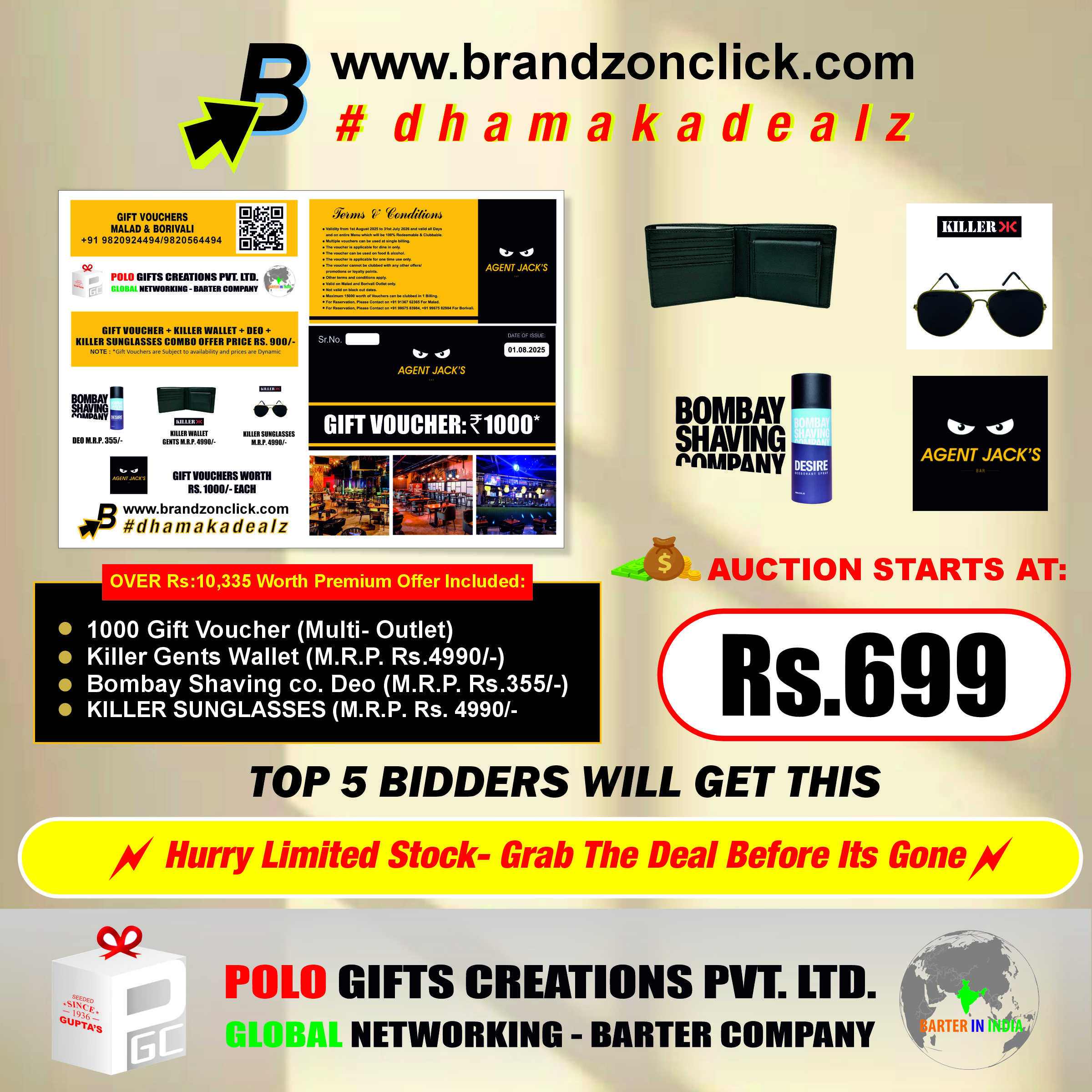 Agent Jack's Auction
