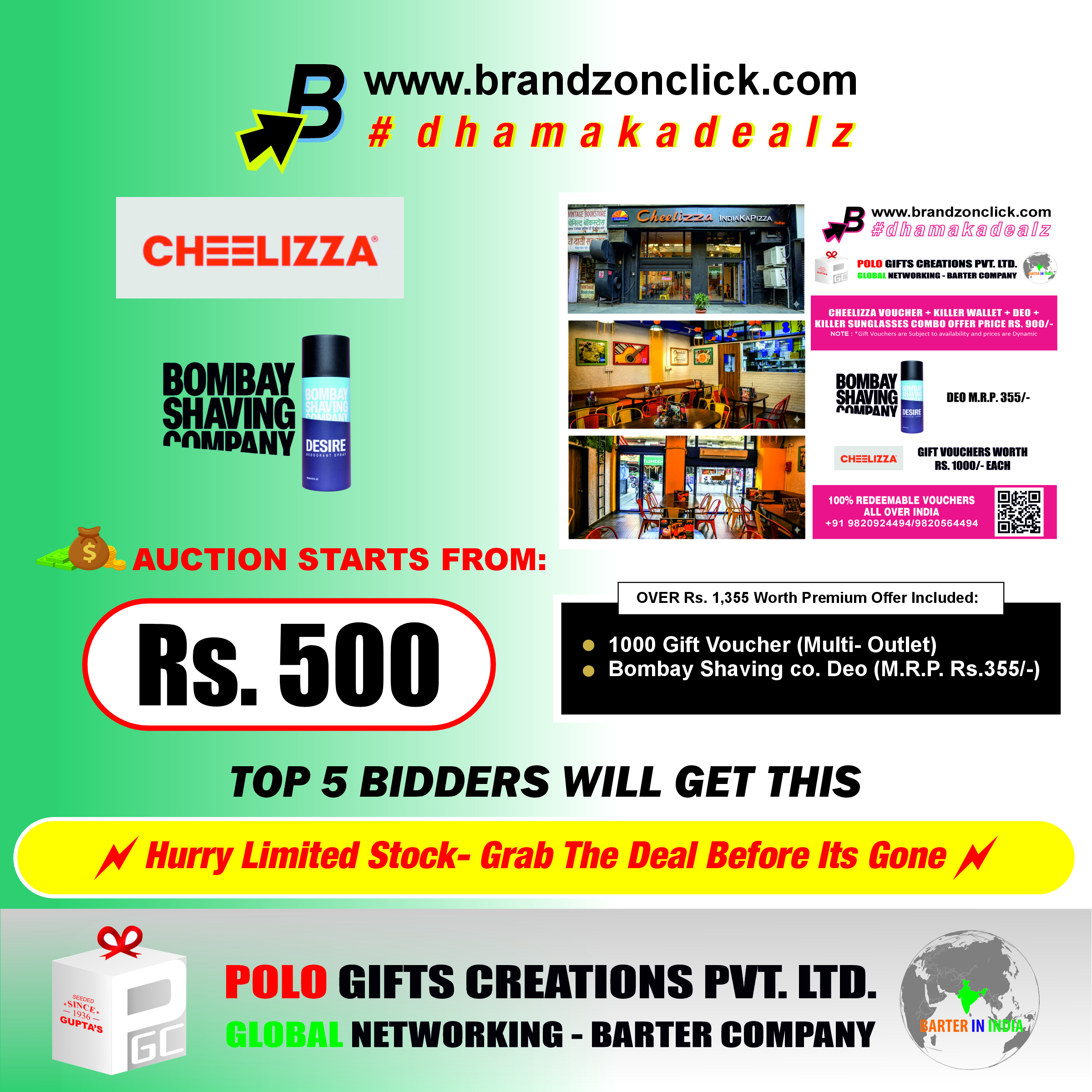 42 Cheelizza Pizza 1000 Auction
