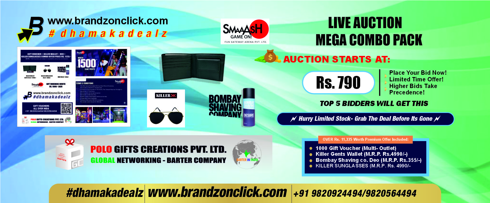 Smaaash game on(1500) 31ST OCT 2026.