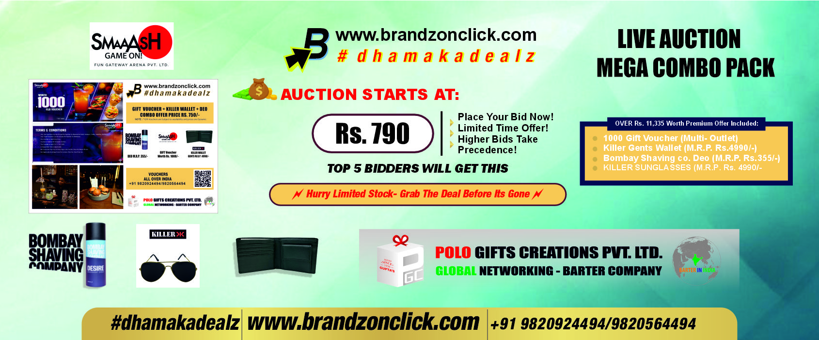 Smaaash F & B (31ST OCT 2026) image.